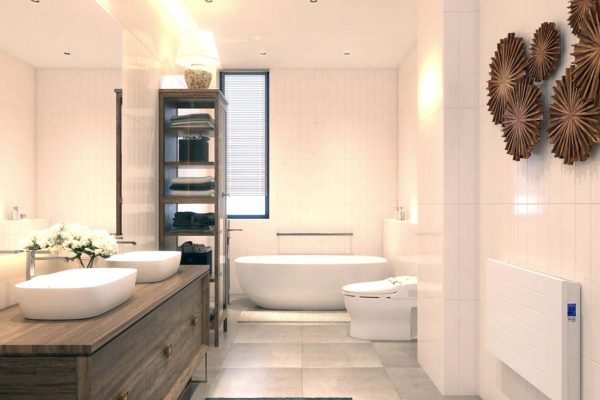 OHLE Hybridheizung Badezimmer